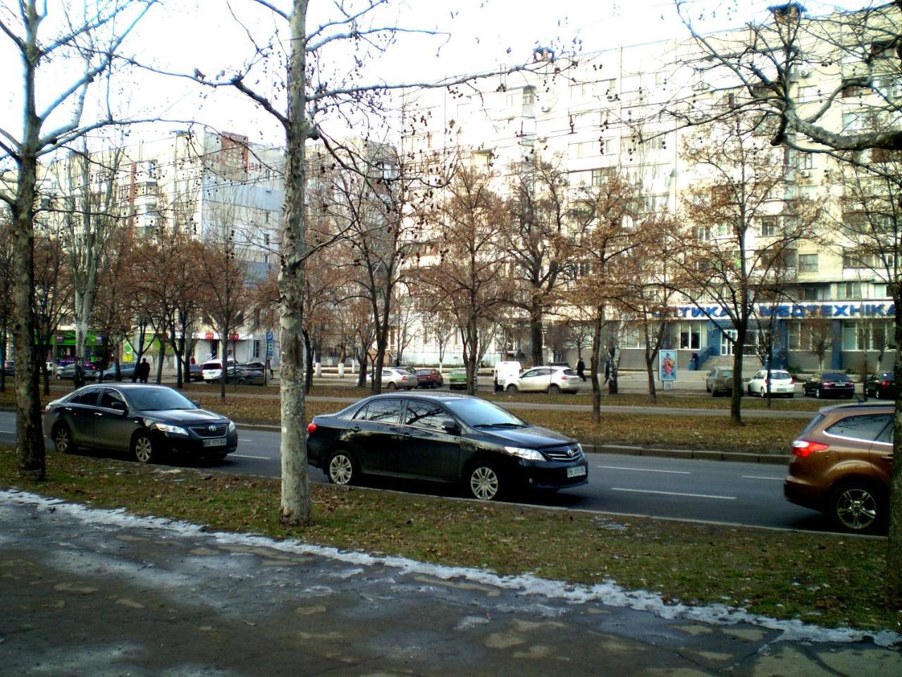 Мини Студия Проспект Центральный 124А, Wi-Fi, 1 Диван 3 Этаж 9 Этажного Дома Mykolaiv Eksteriør billede